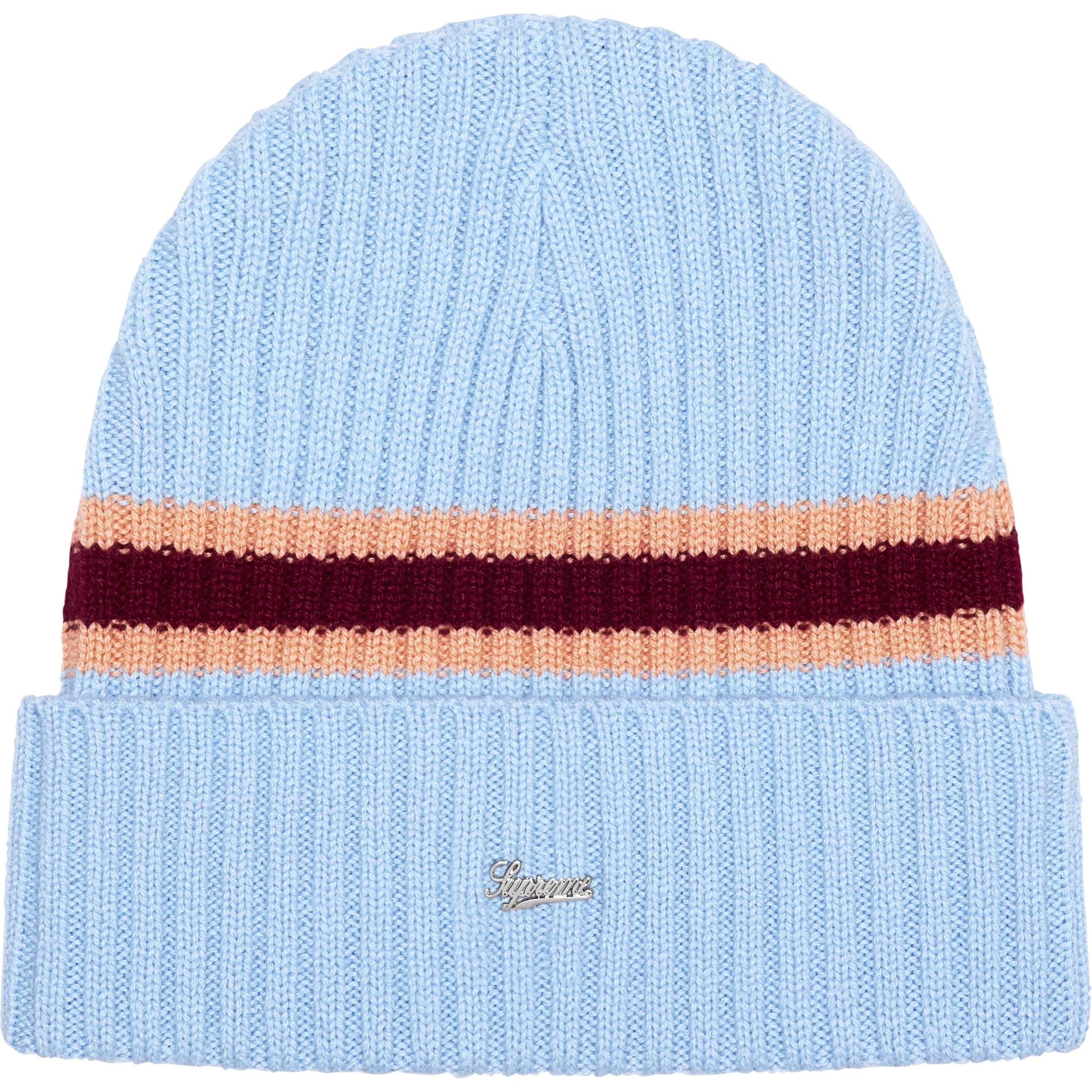 Striped Cashmere Beanie view 5